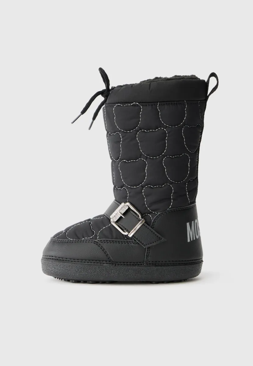 UNISEX - Snowboot/Winterstiefel - black/silver-coloured