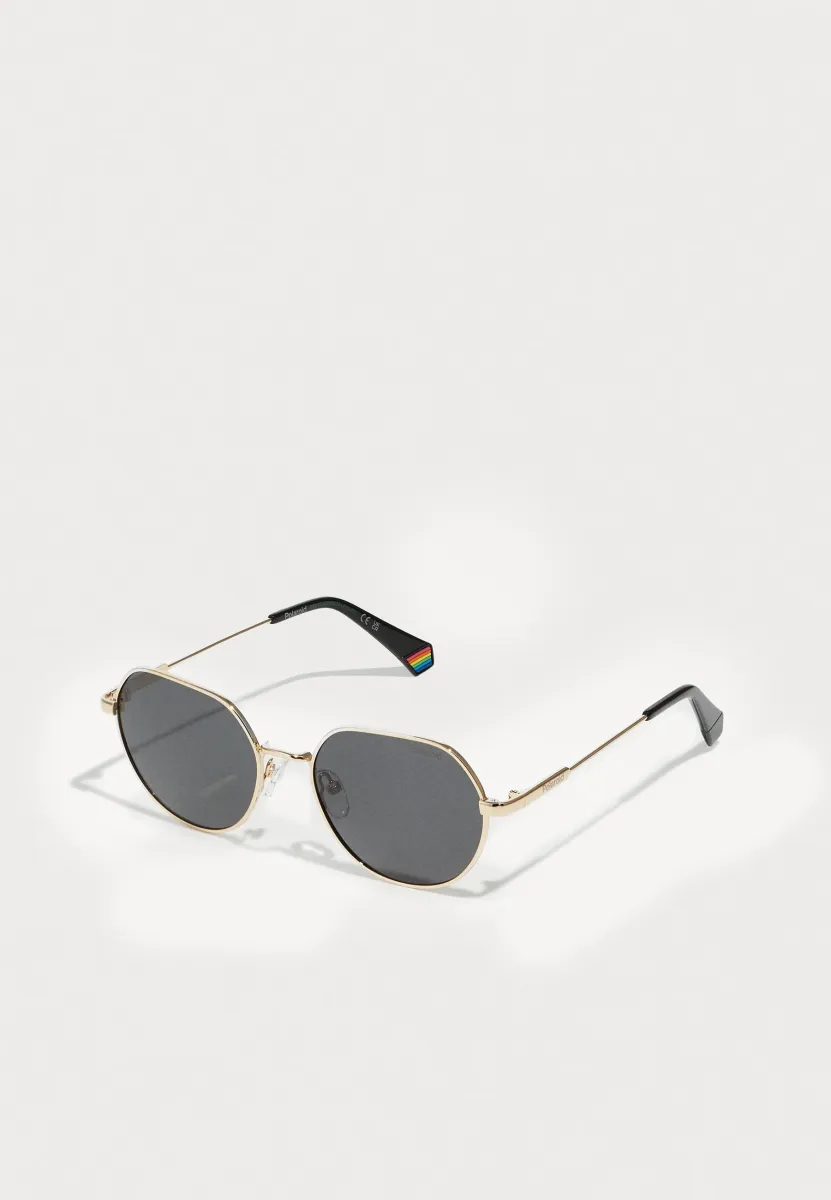 UNISEX - Sonnenbrille - gold-coloured/black