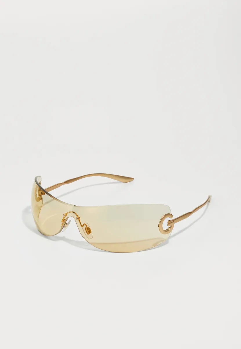UNISEX - Sonnenbrille - matte gold