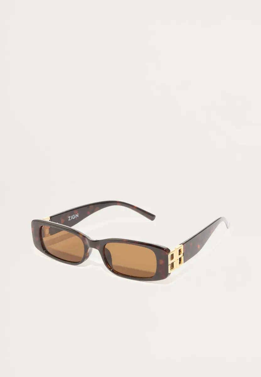 UNISEX - Sonnenbrille - mottled brown