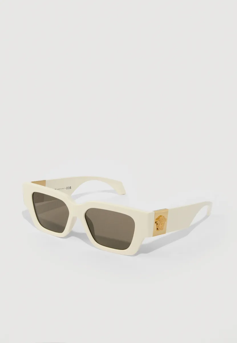 UNISEX - Sonnenbrille - white/brown