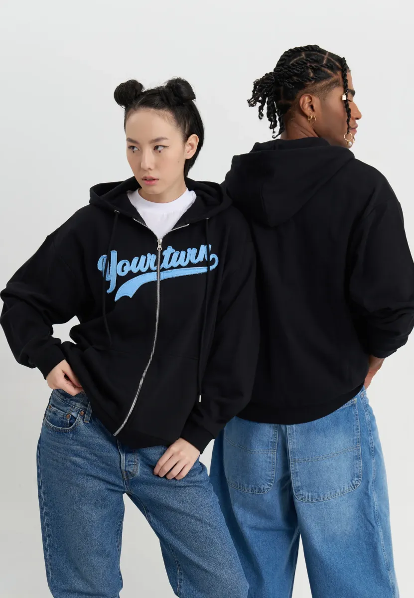 UNISEX - Sweatjacke - black