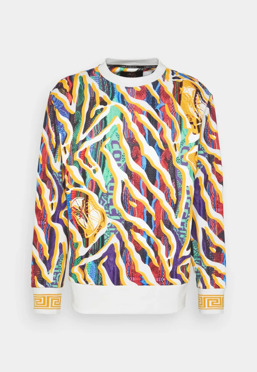 UNISEX - Sweatshirt - white/multicolor
