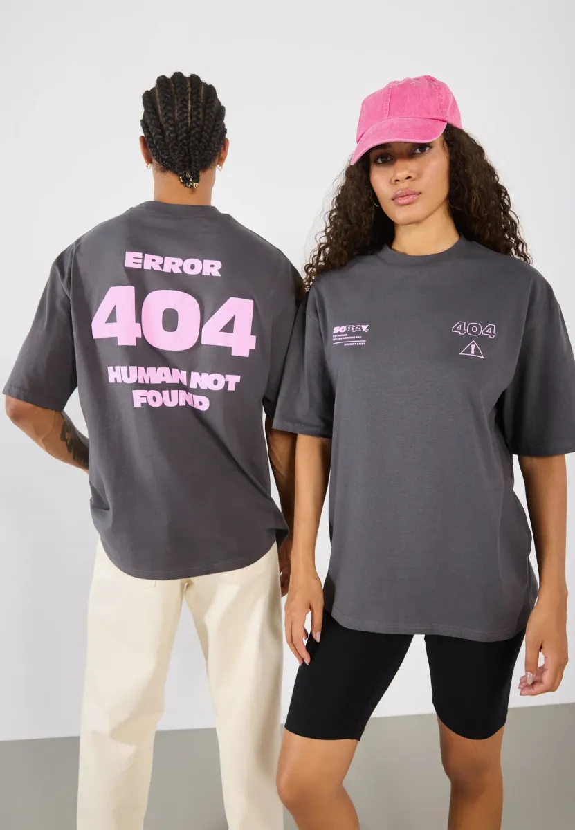 UNISEX - T-Shirt print - asphalt