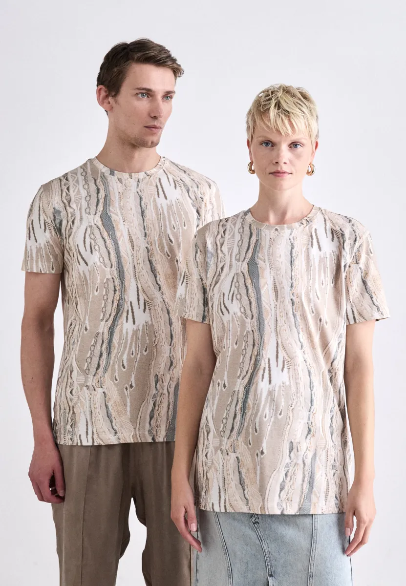 UNISEX - T-Shirt print - beige