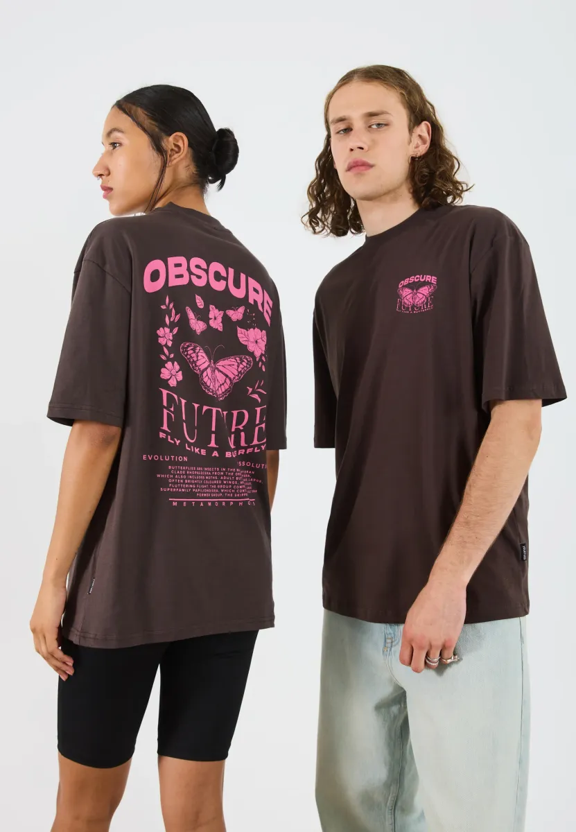 UNISEX - T-Shirt print - brown