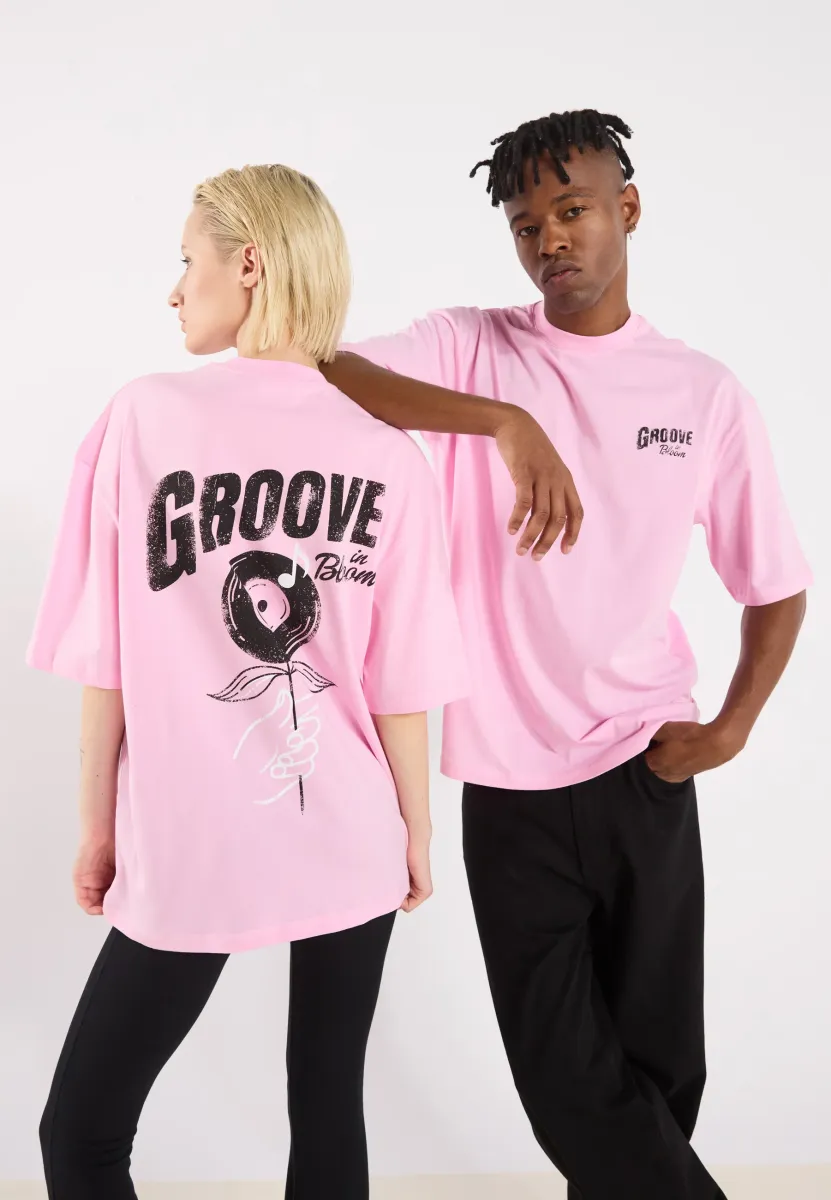 UNISEX - T-Shirt print - lilac sachet