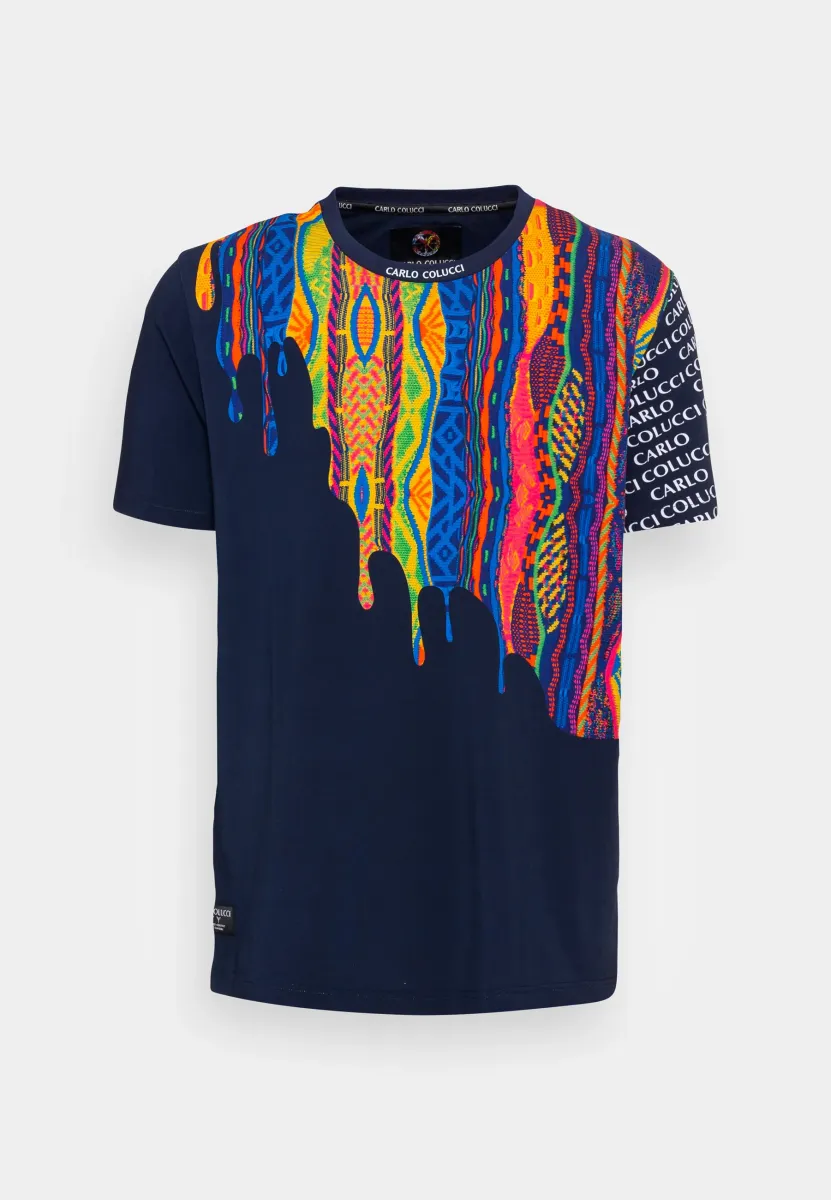 UNISEX - T-Shirt print - navy