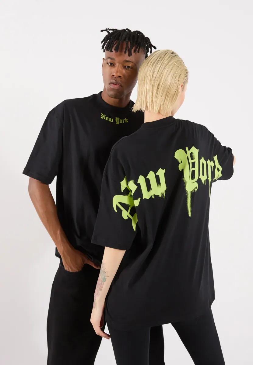 UNISEX - T-Shirt print - true black