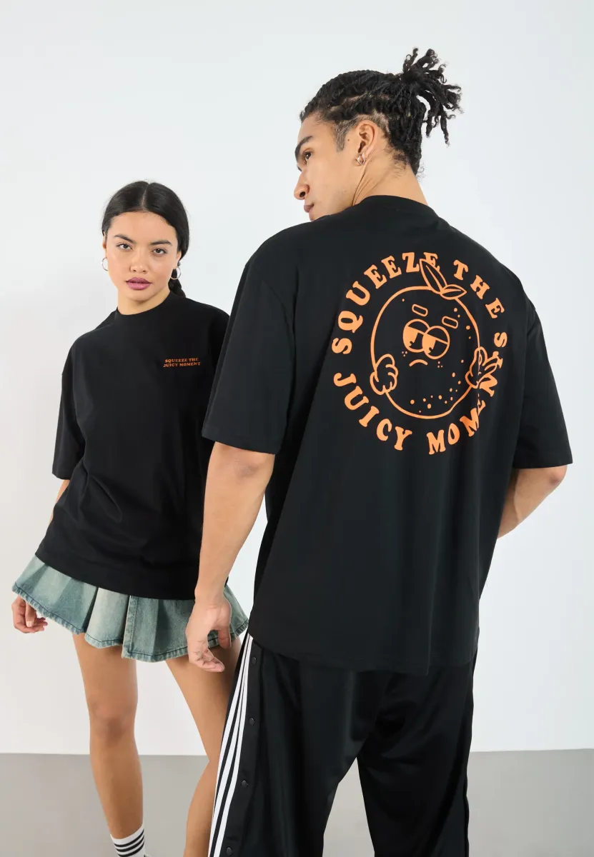 UNISEX - T-Shirt print - true black