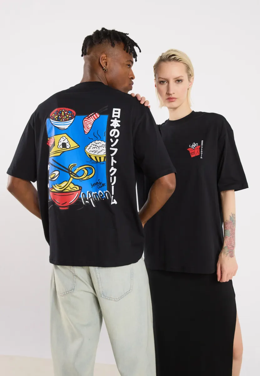 UNISEX - T-Shirt print - true black