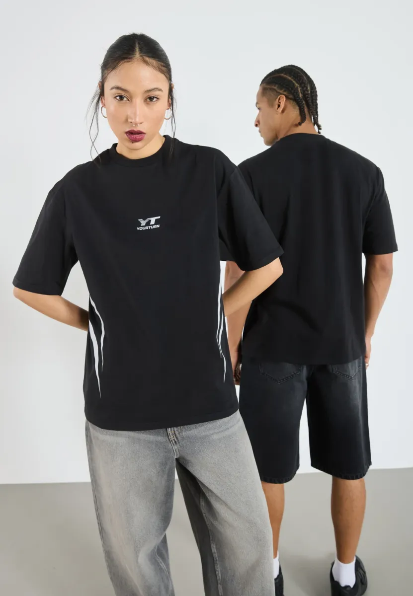 UNISEX - T-Shirt print - true black