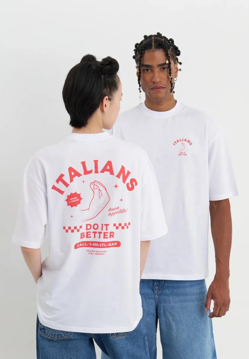 UNISEX - T-Shirt print - white