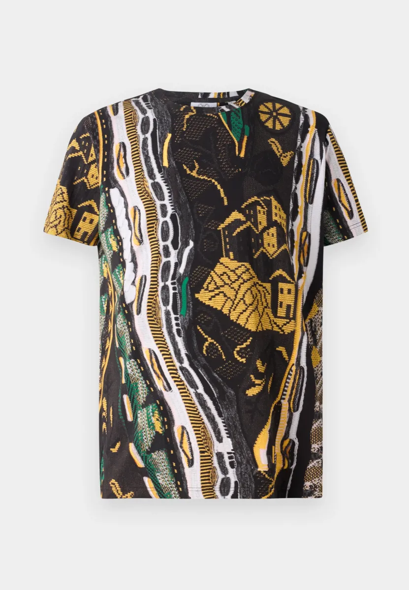 UNISEX - T-Shirt print - yellow/green