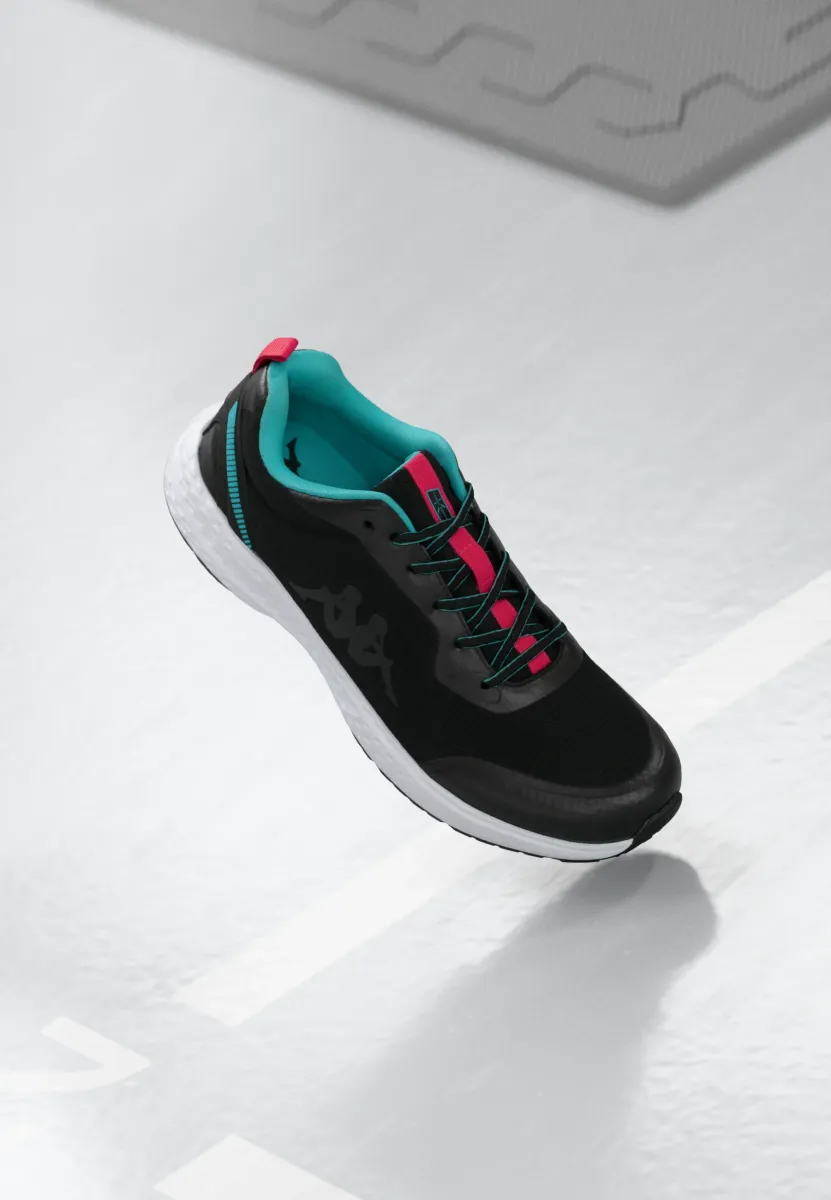 UNISEX - Trainingsschuh - black/green light pool/fuchsia