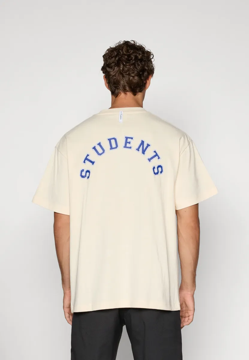 UNIVERSITY - T-Shirt print - nude