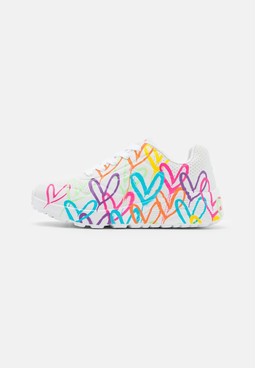 UNO LITE - Sneaker low - white/neon multi-coloured