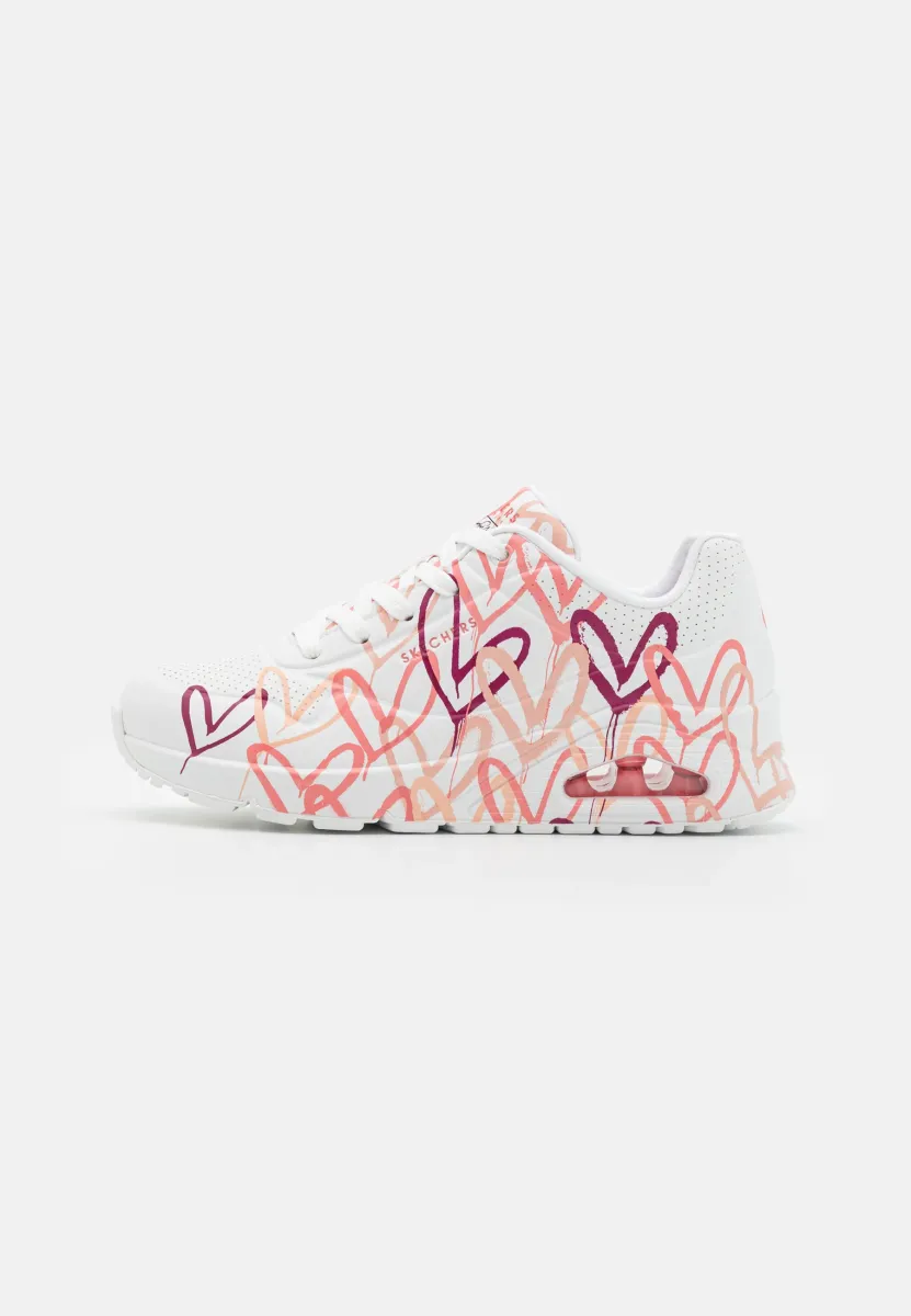 UNO - Sneaker low - white/pink