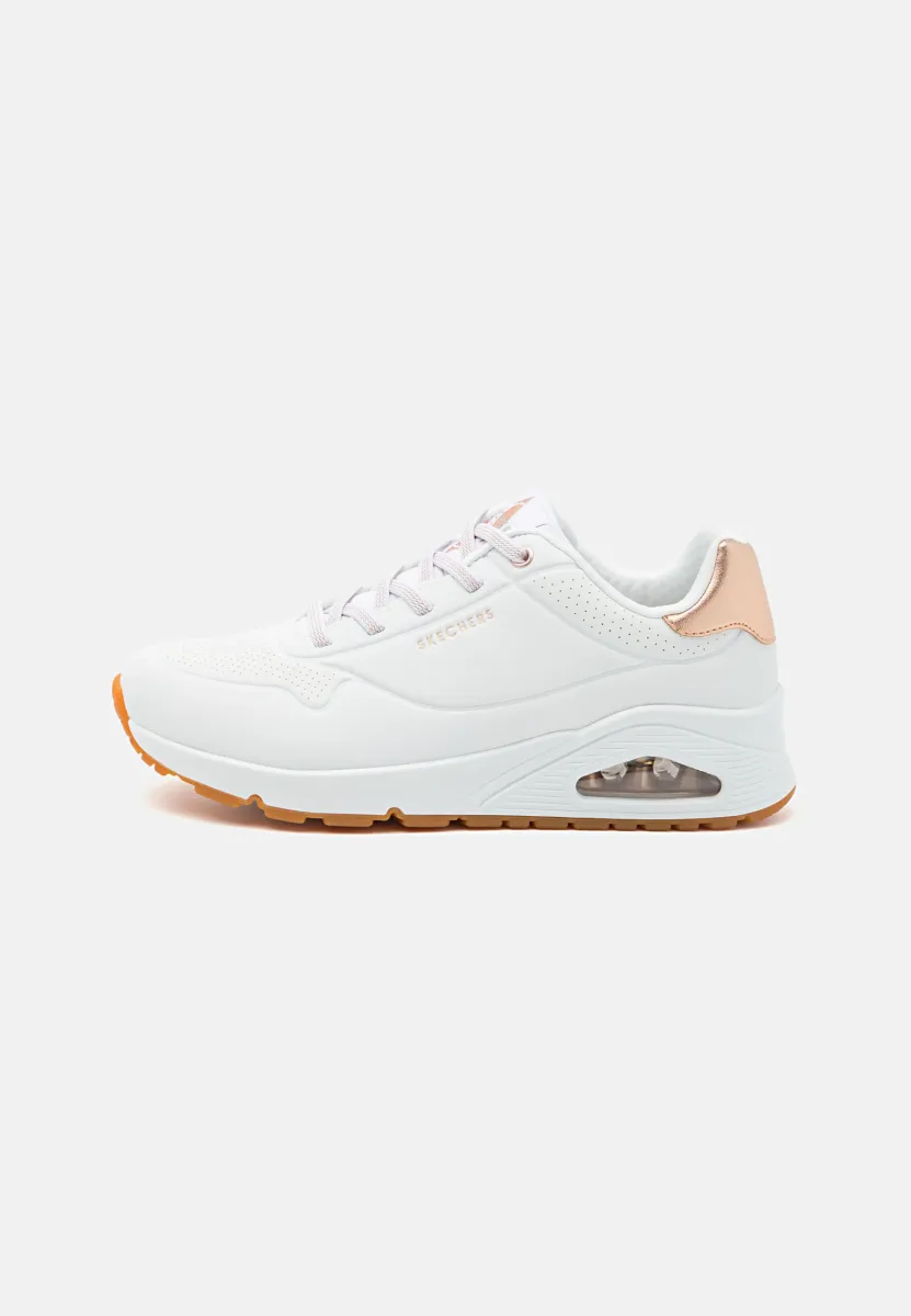 UNO - Sneaker low - white/rose gold