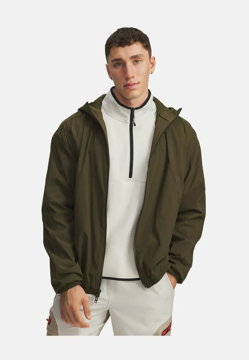 Unstoppable Textured Woven - Trainingsjacke - expedition green