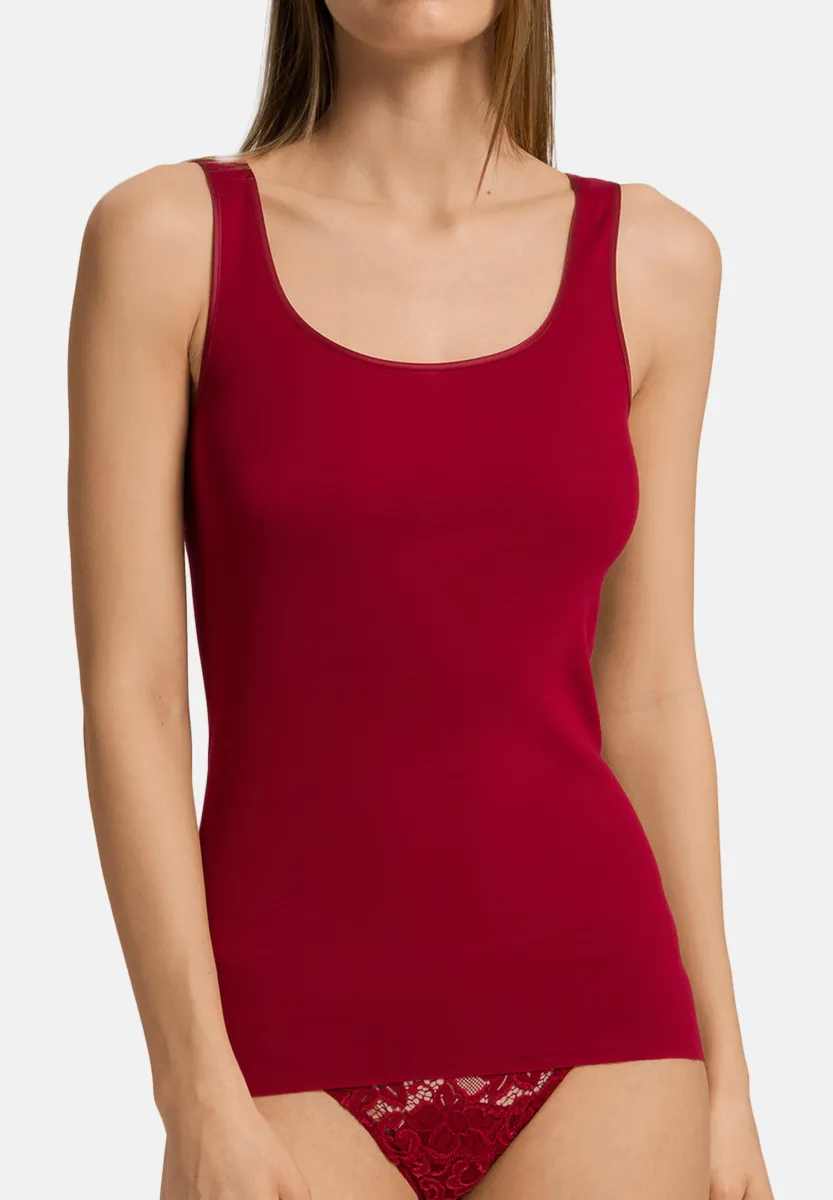 Unterhemd/-shirt - red dahlia