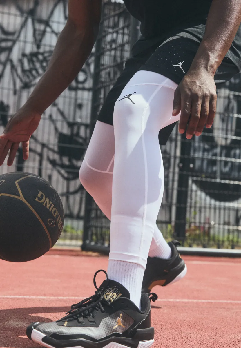 Unterhose lang - white/black