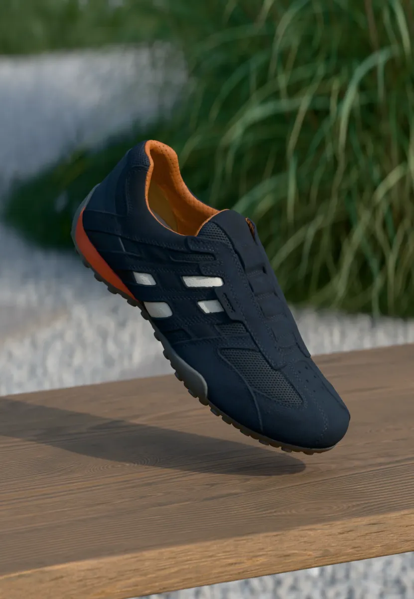 UOMO SNAKE - Slipper - navy