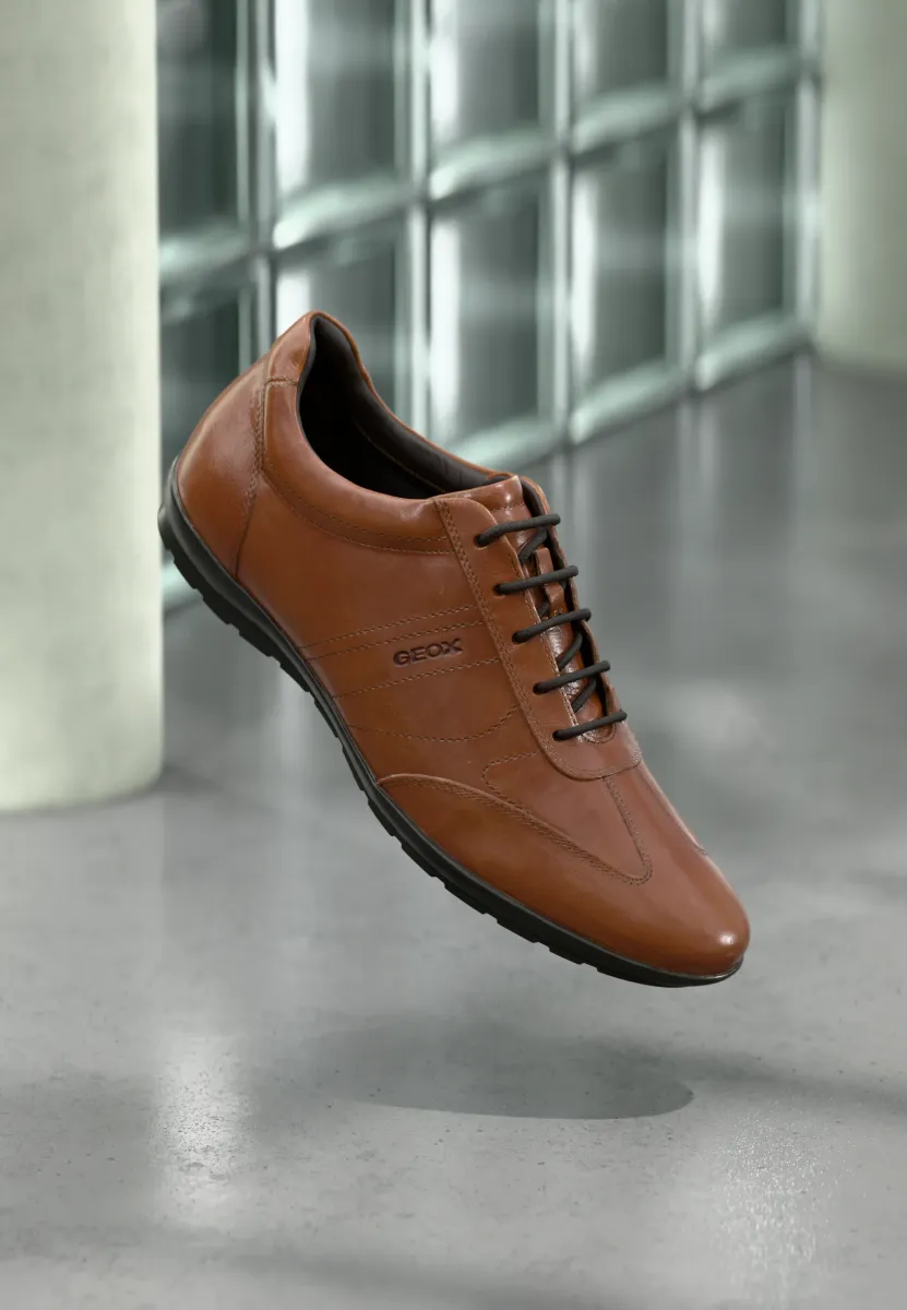 UOMO SYMBOL - Sportlicher Schnürer - browncotto
