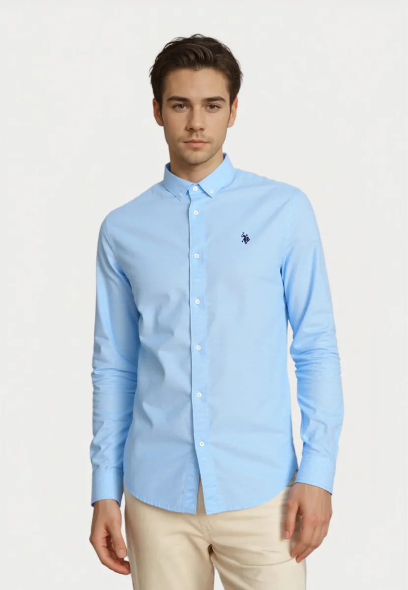 U.S. POLO ASSN. HEMD - Hemd - blau