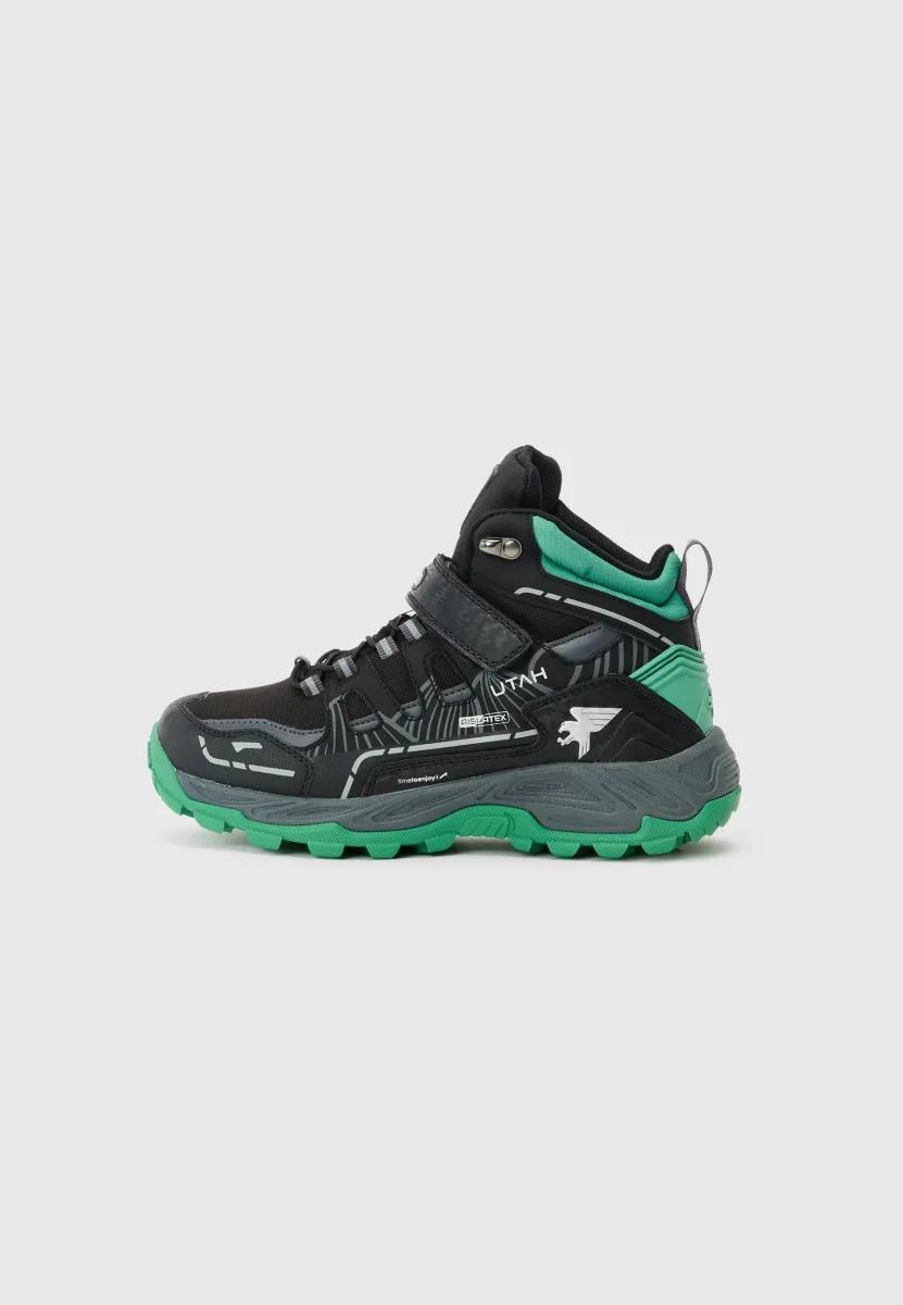 UTAH JR UNISEX - Hikingschuh - black/green