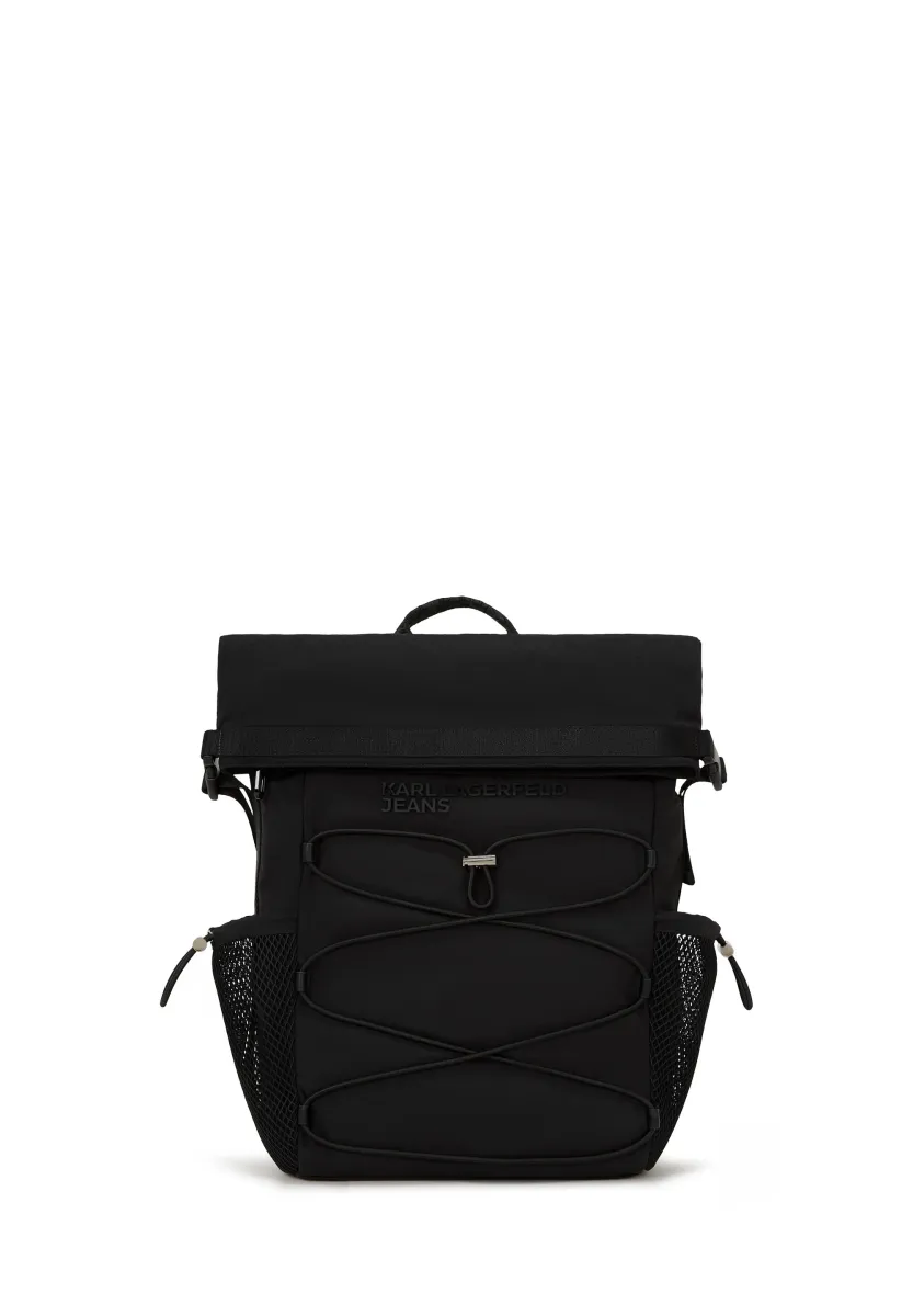 UTILITY DRAWSTRING - Tagesrucksack - black