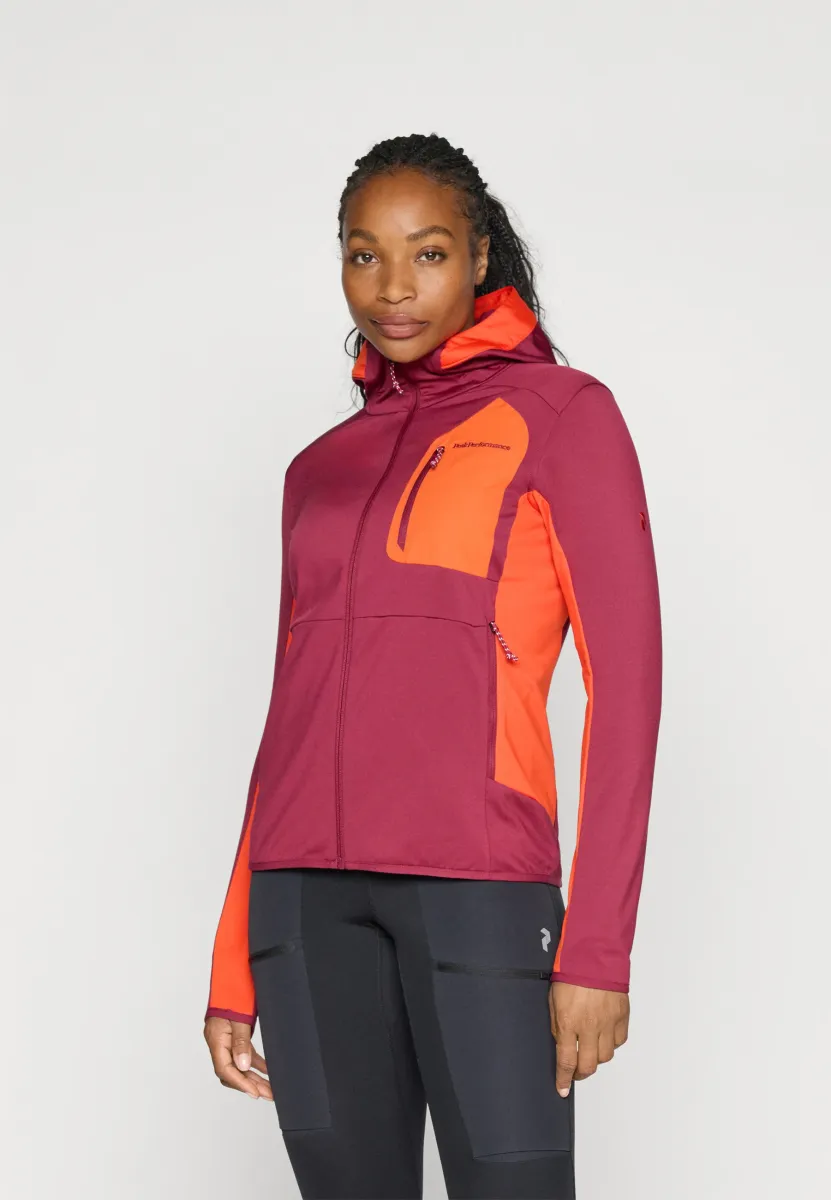 UTILITY LIGHT ZIP HOOD - Sweatjacke - vertical zenith/solar burst