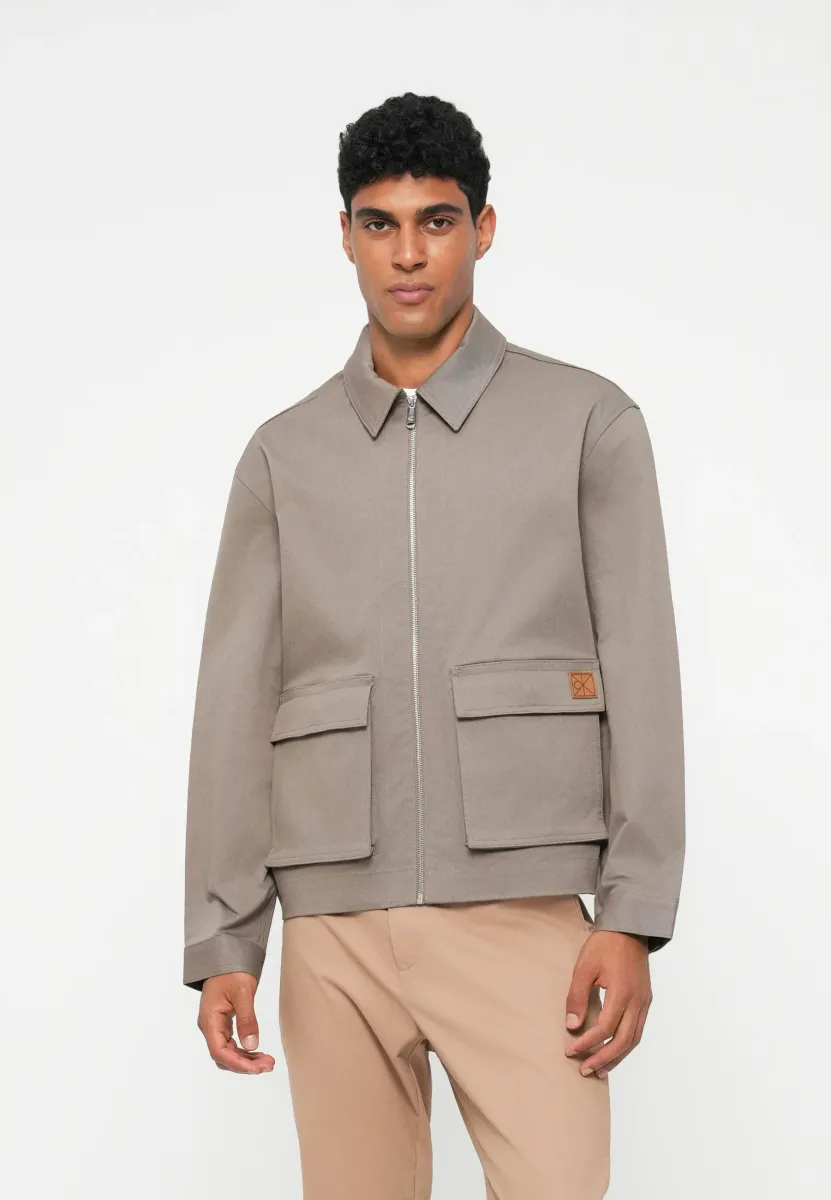 UTILITY PATCH POCKET - Übergangsjacke - taupe tone