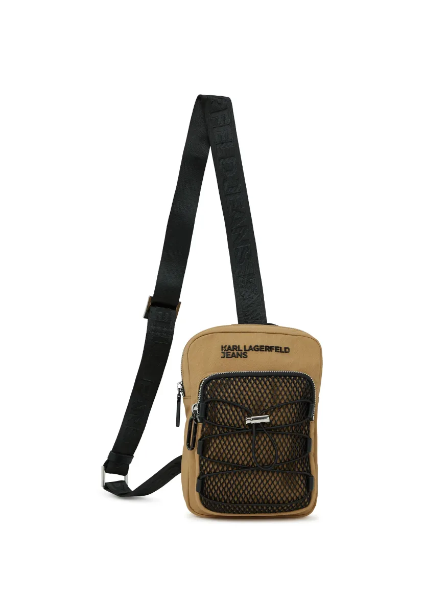 UTILITY STRING SLING BAG - Umhängetasche - chipmunk