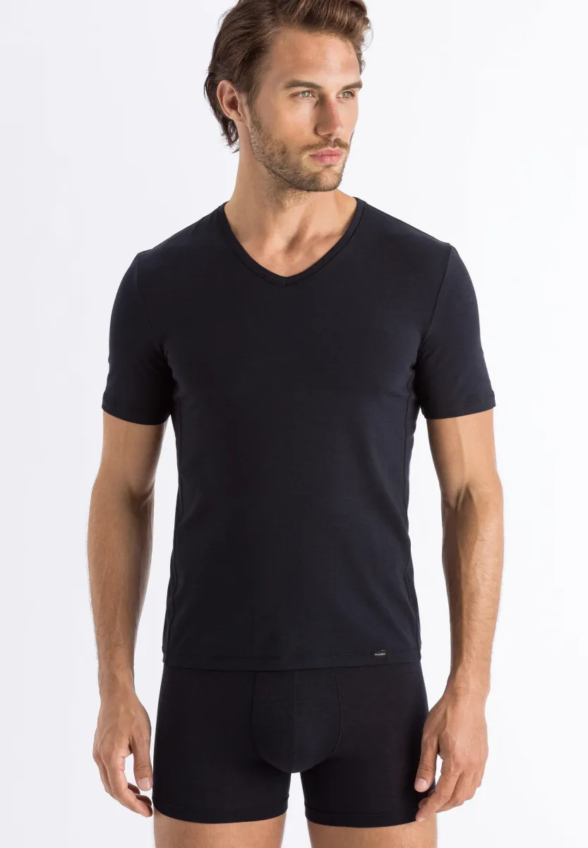 V-1/2 ARM - Unterhemd/-shirt - deep black