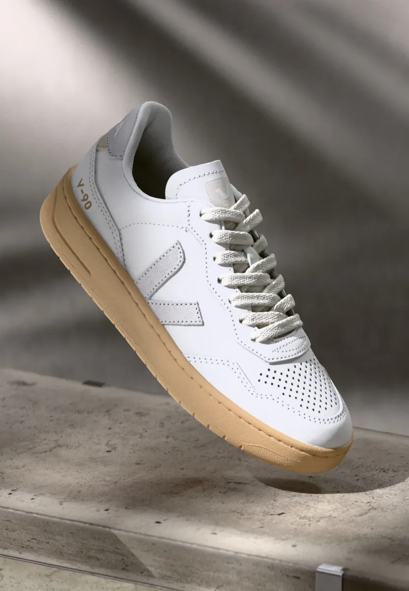 V 90 - Sneaker low - extra-white/light-grey/natural