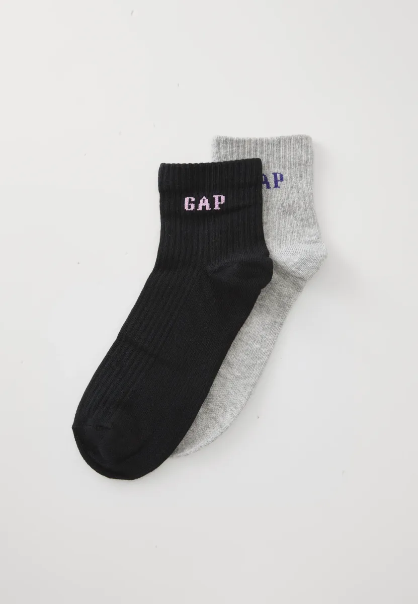 V LOGO CREW SOCK 2 PACK - Socken - grey