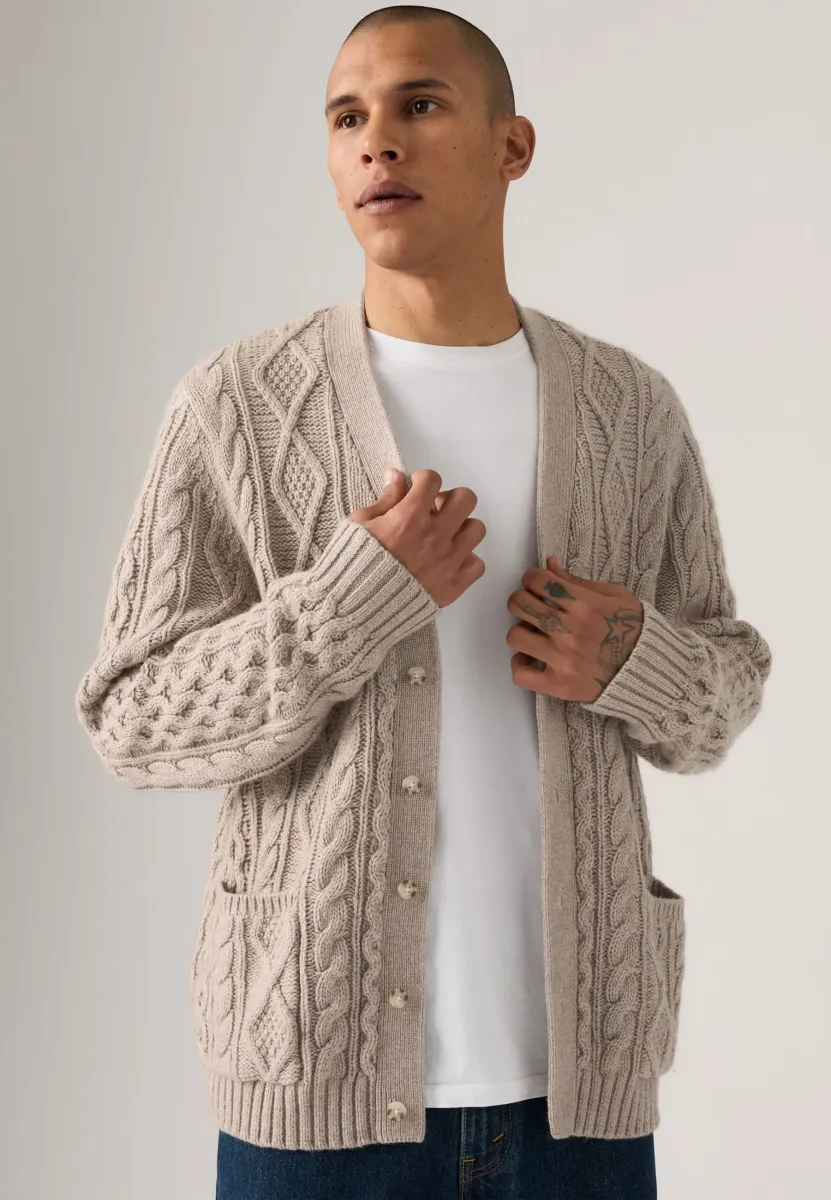 VALENCIA - Strickjacke - beige