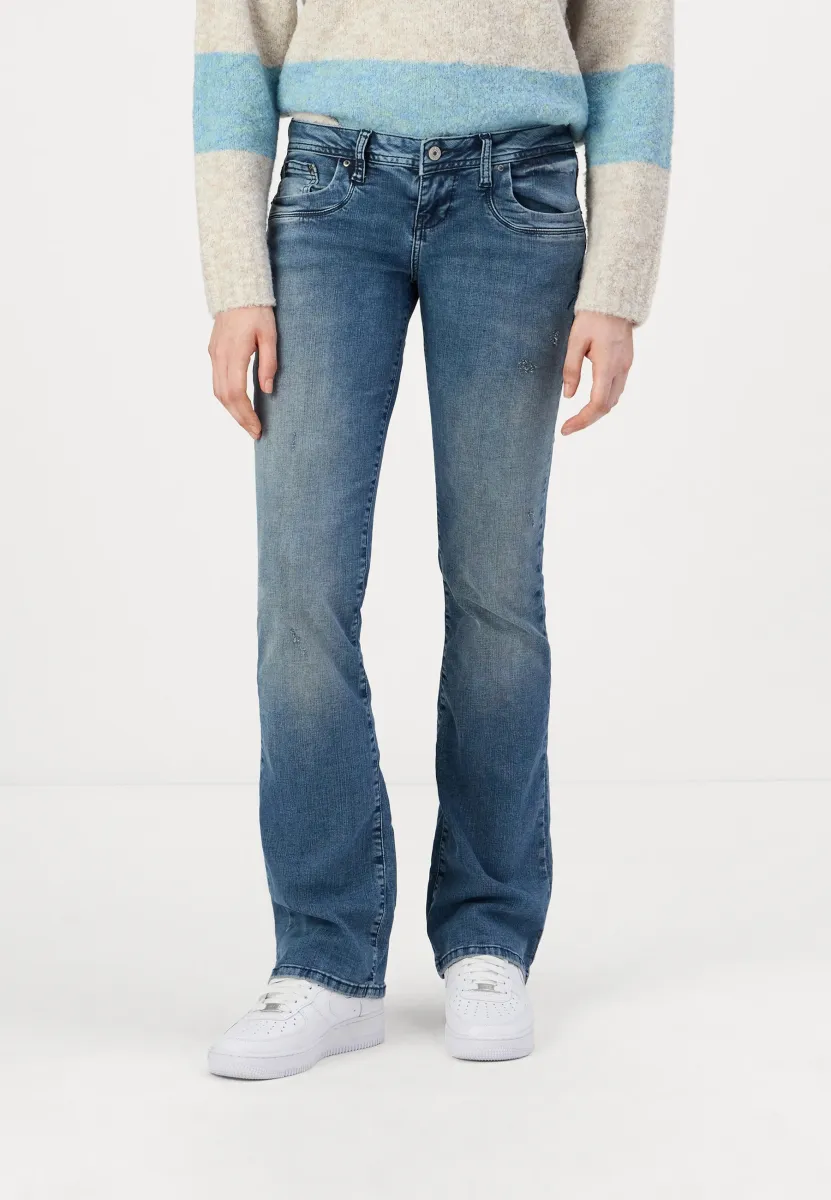 VALERIE - Jeans Bootcut - blue denim