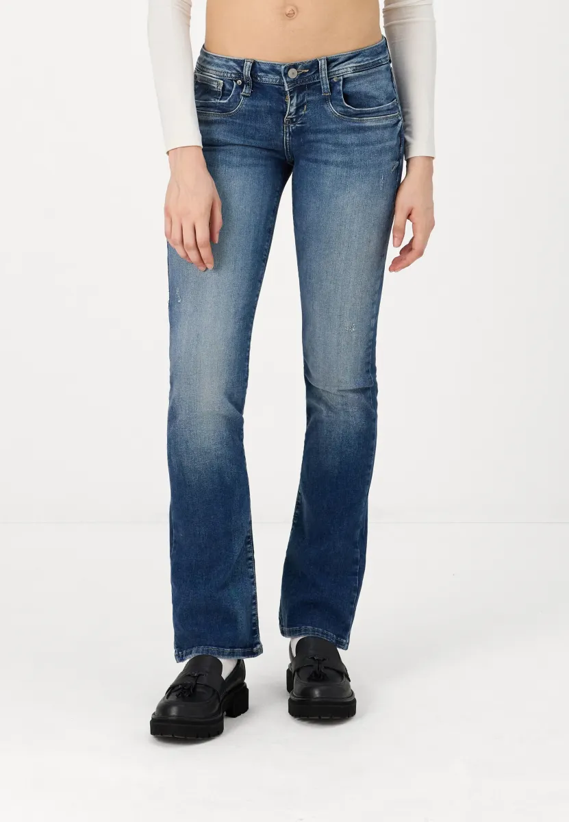 VALERIE - Jeans Bootcut - marelle wash