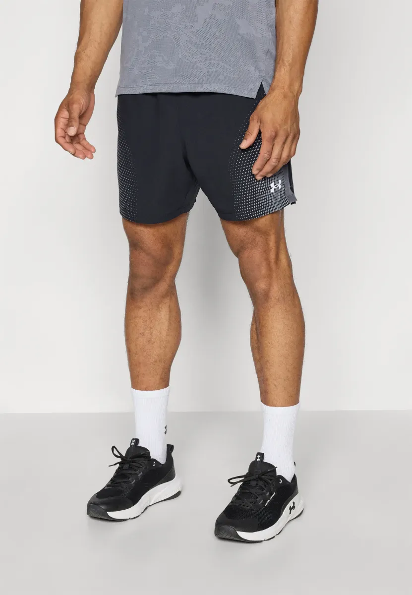 VANISH GRAPHIC SHORT - Kurze Sporthose - black/castlerock