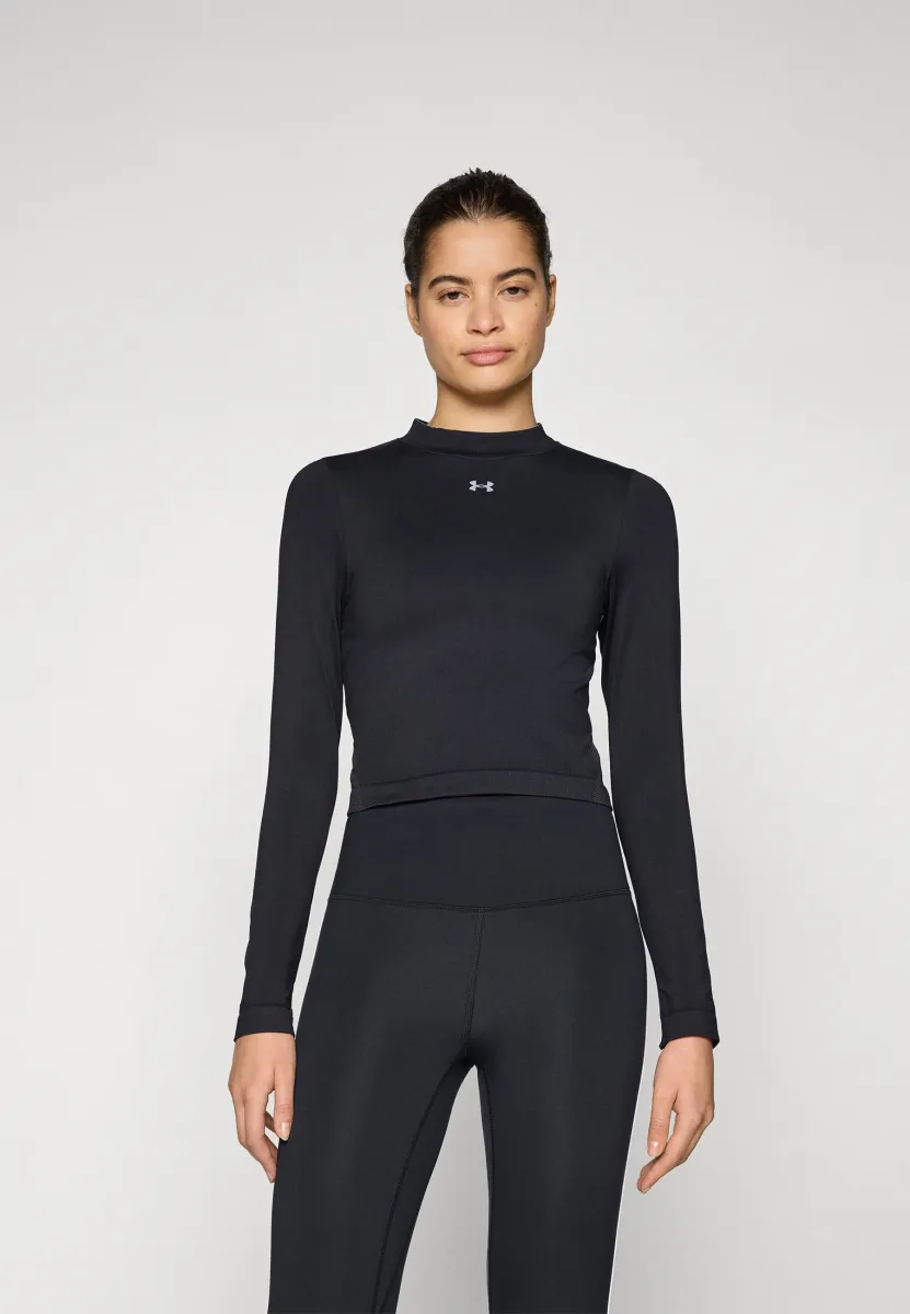 VANISH SEAMLESS - Langarmshirt - black/steel