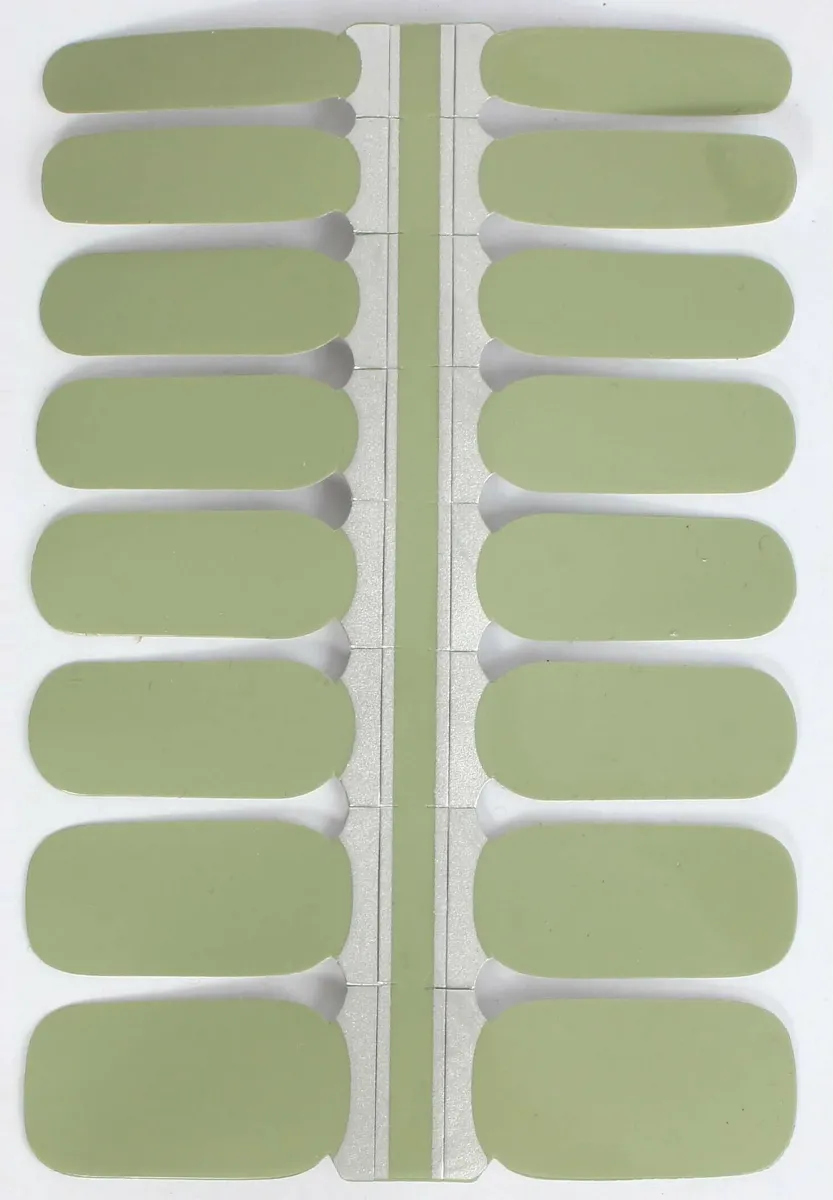 VARGU LAUED NAGELFOLIEN SOLID  - Nagelsticker - lady in green