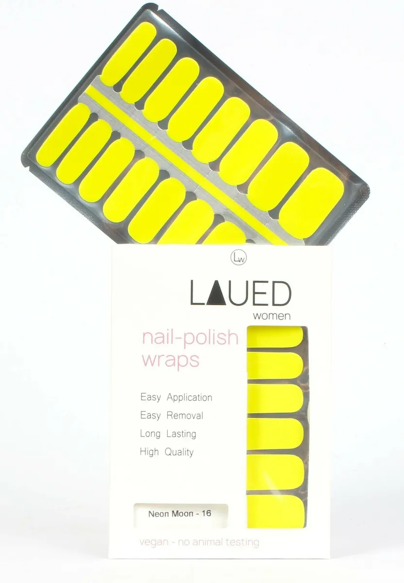 VARGU LAUED NAGELFOLIEN SOLID NEON - Nagelsticker - neon moon
