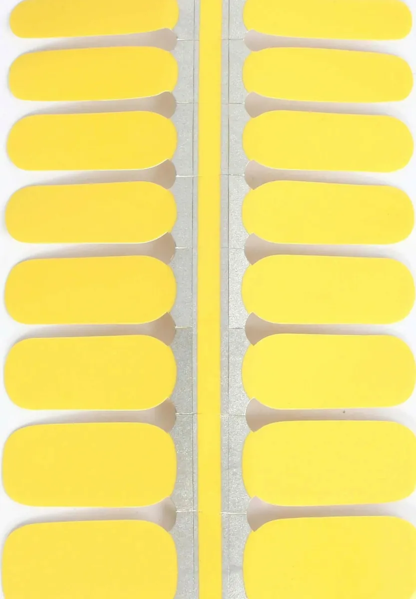 VARGU LAUED NAGELFOLIEN SOLID STATEMENT - Nagelsticker - vanilla moon