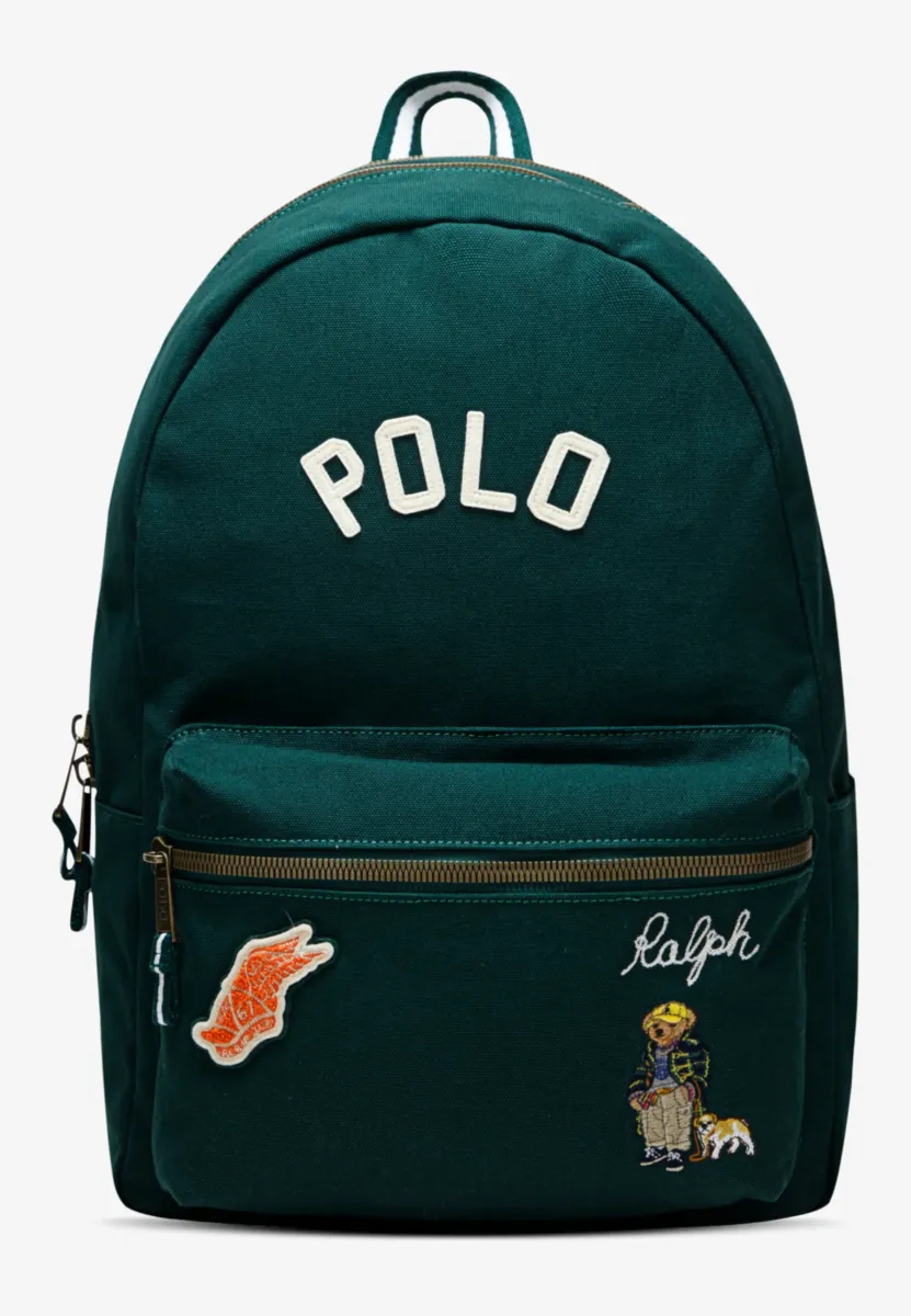 VARSITY BACKPACK UNISEX - Tagesrucksack - moss agate/cream