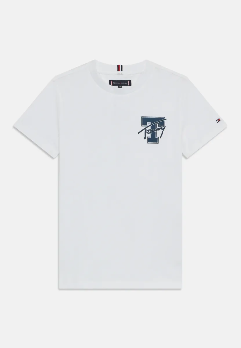 VARSITY GRAPHIC UNISEX - T-Shirt print - white