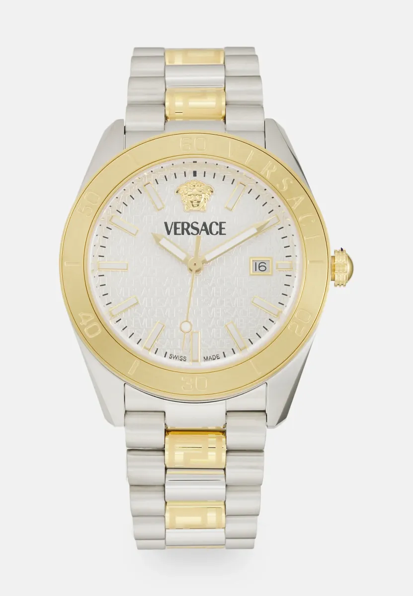 V_DOME - Uhr - silver-coloured/gold-coloured