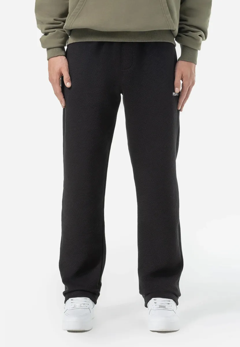 VEAL WIDE PANTS - Jogginghose - black