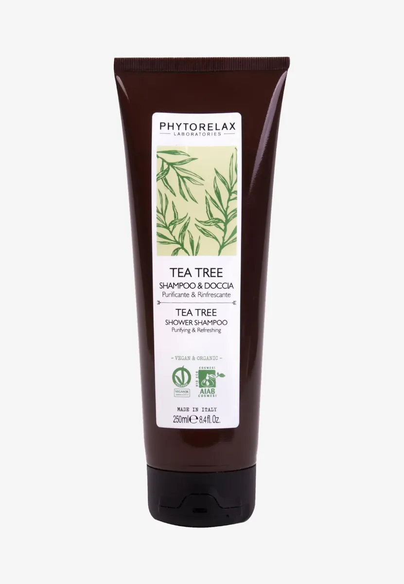 VEGAN & ORGANIC TEA TREE- PURIFYING & REFRESHING SHOWER SHAMPOO  - Duschgel